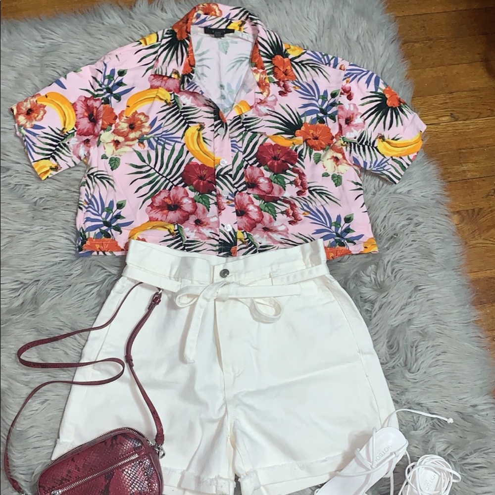 Floral Crop Top